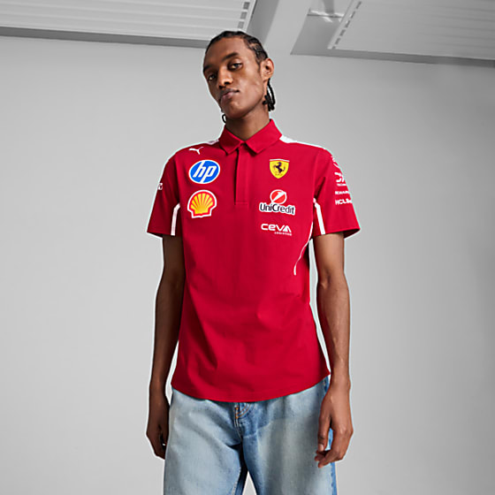 Görüntü Puma SCUDERIA FERRARI 2025 Team Erkek Polo