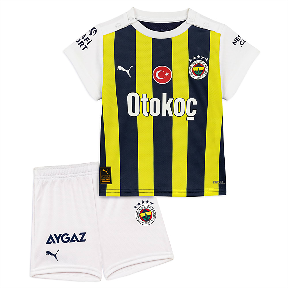 Görüntü Puma Fenerbahçe S.K. 23/24 Bebek İç Saha Forma Seti #1