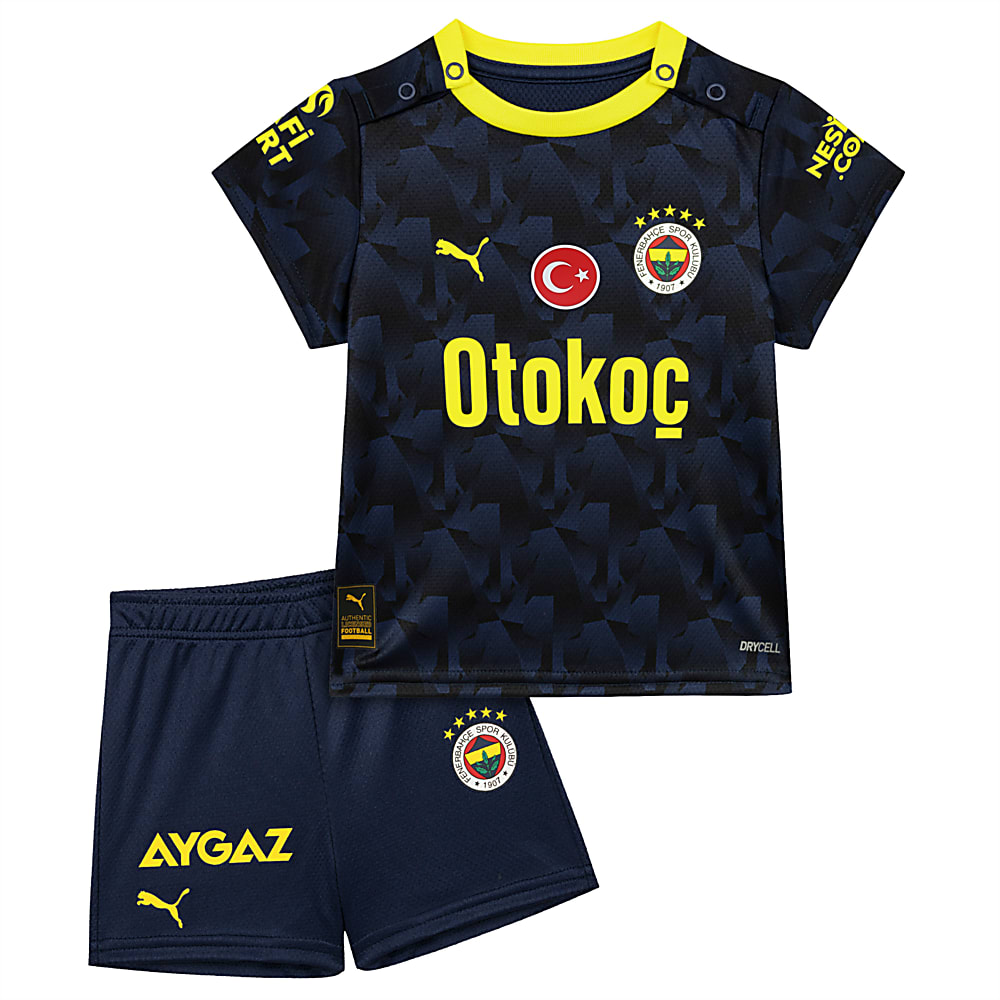 Görüntü Puma Fenerbahçe S.K. 23/24 Bebek Üçüncü Forma Seti #1