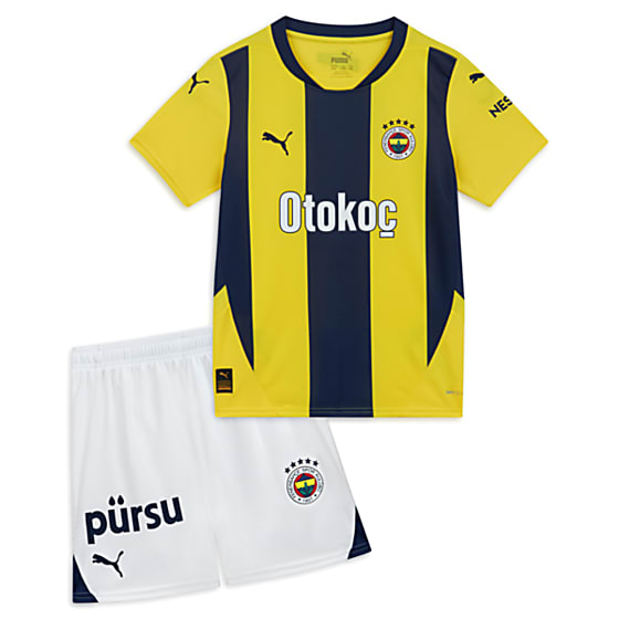 Детские  Puma Fenerbahçe S.K. 24/25 İÇ SAHA FORMA SETİ