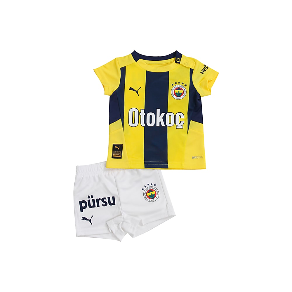 Görüntü Puma Fenerbahçe S.K. 24/25 BEBEK İÇ SAHA FORMA SETİ #1