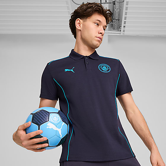 Мужские  Puma Manchester City Casuals Polo Yaka для футбола