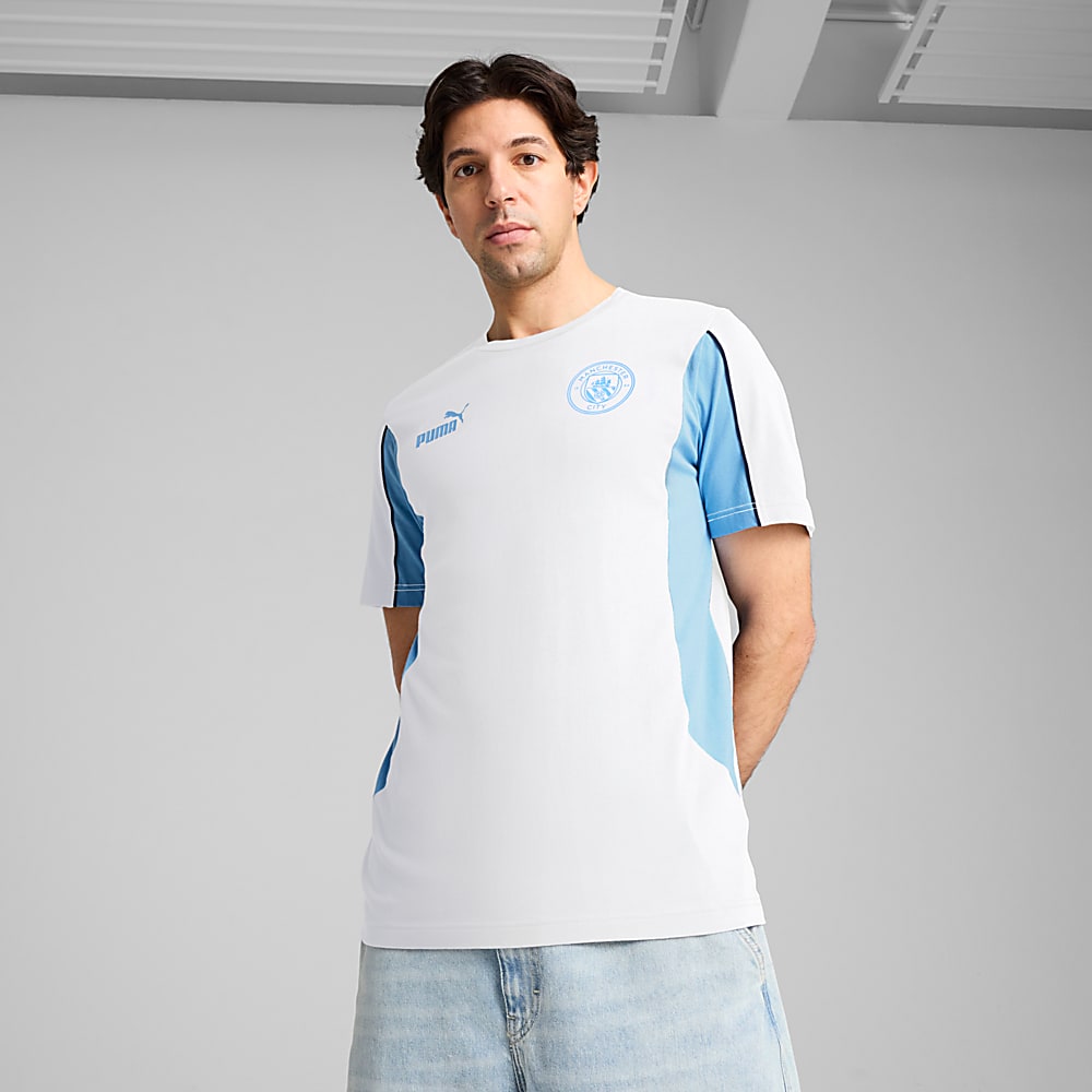 Görüntü Puma Manchester CITY ftblARCHIVE Erkek Tişört #1