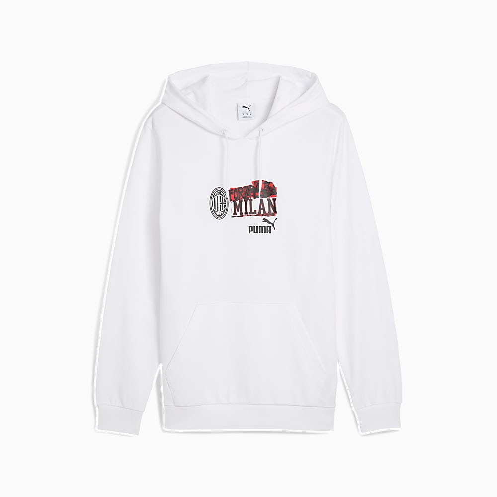 Görüntü Puma AC MILAN ftblNRGY Erkek Kapüşonlu SWEATSHIRT #1