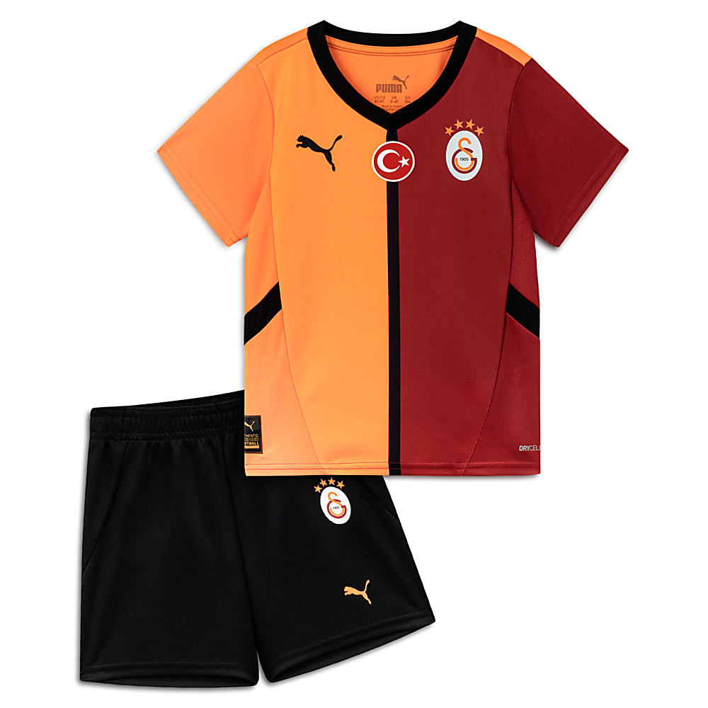 Görüntü Puma Galatasaray S.K. 24/25 ÇOCUK İÇ SAHA FORMA SETİ #1