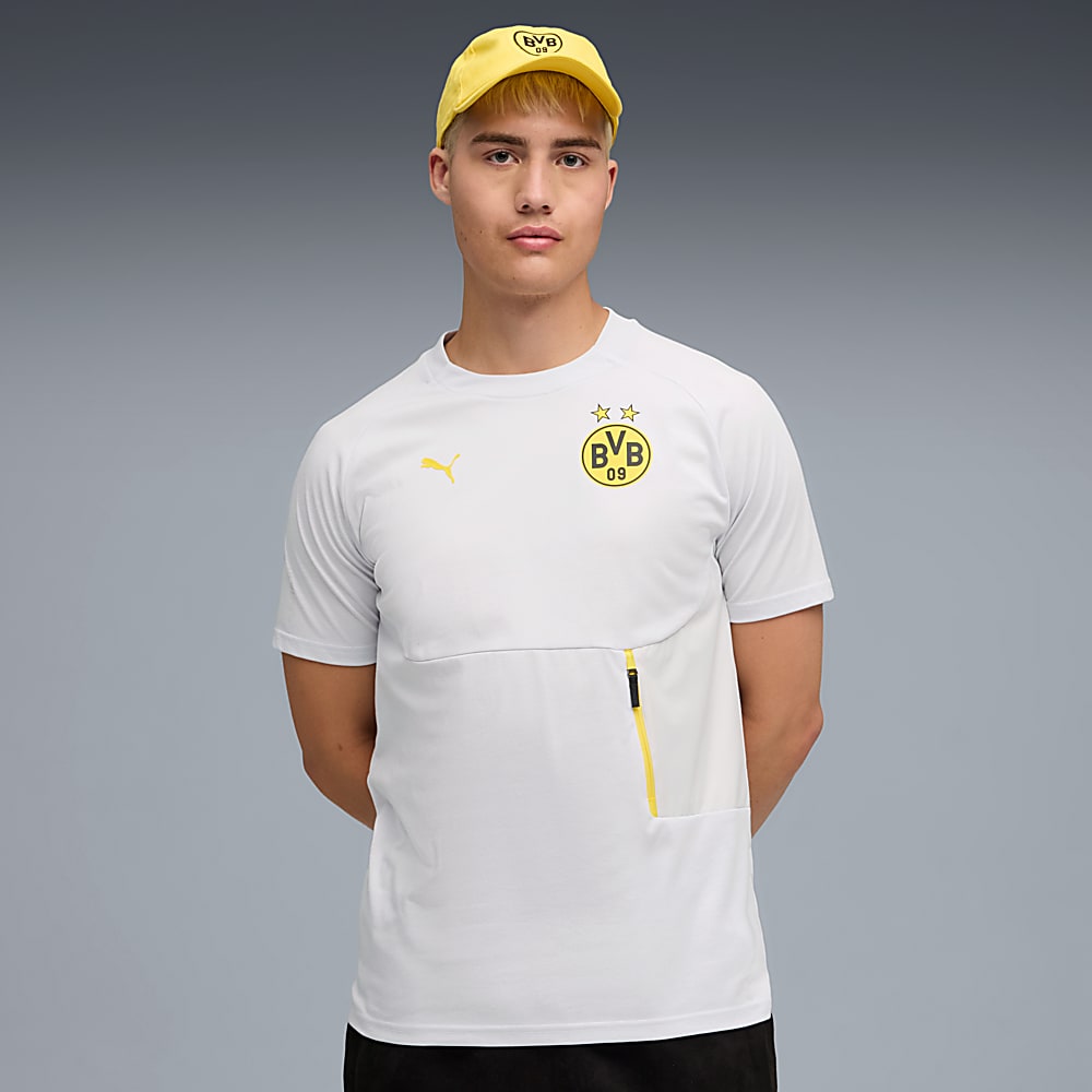Görüntü Puma BORUSSIA Dortmund PUMATECH Erkek Cepli Tişört #1