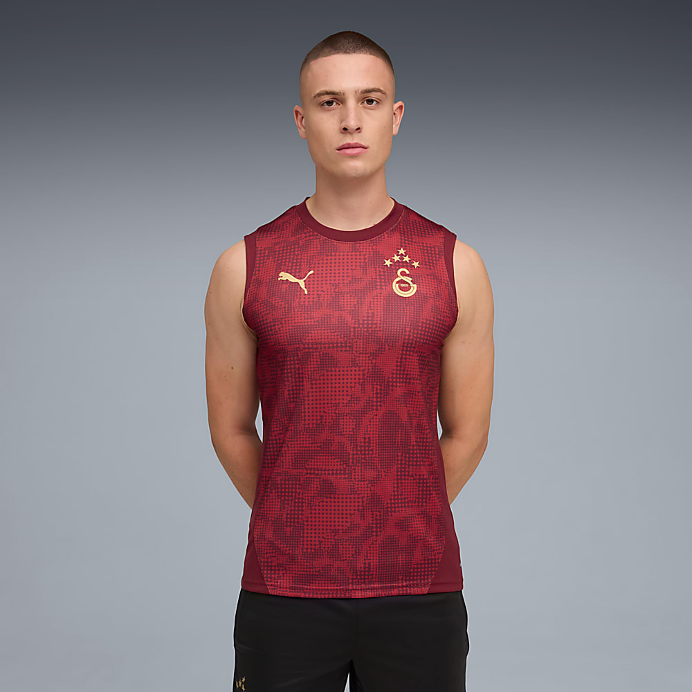 Görüntü Puma GALATASARAY Erkek Sıfır Kollu Antrenman Forması #1