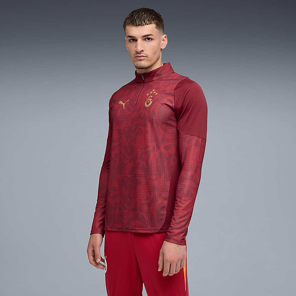 Görüntü Puma GALATASARAY Erkek Antrenman Fermuarlı Üst #1
