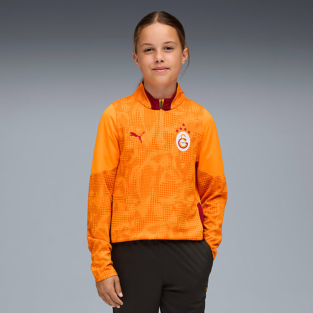 Görüntü Puma GALATASARAY Genç Antrenman Fermuarlı Üst #1