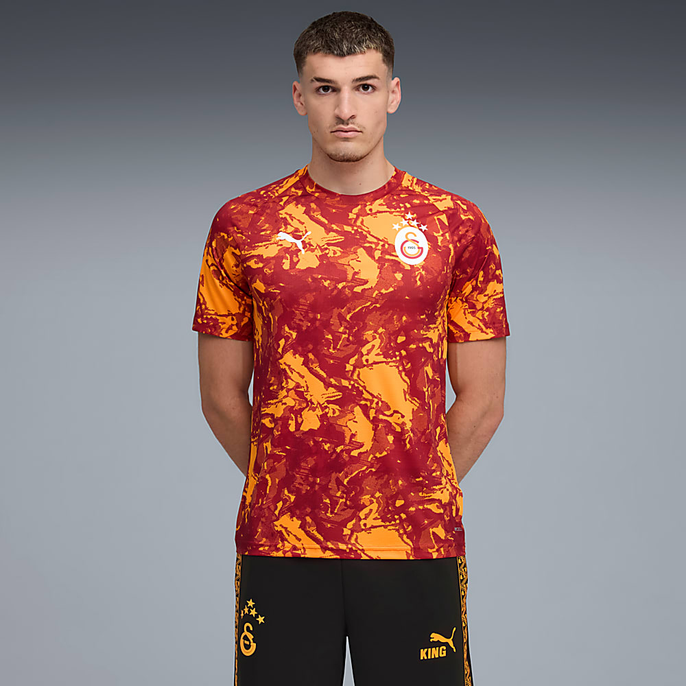 Görüntü Puma GALATASARAY Erkek Maç Öncesi Antrenman Tişört #1