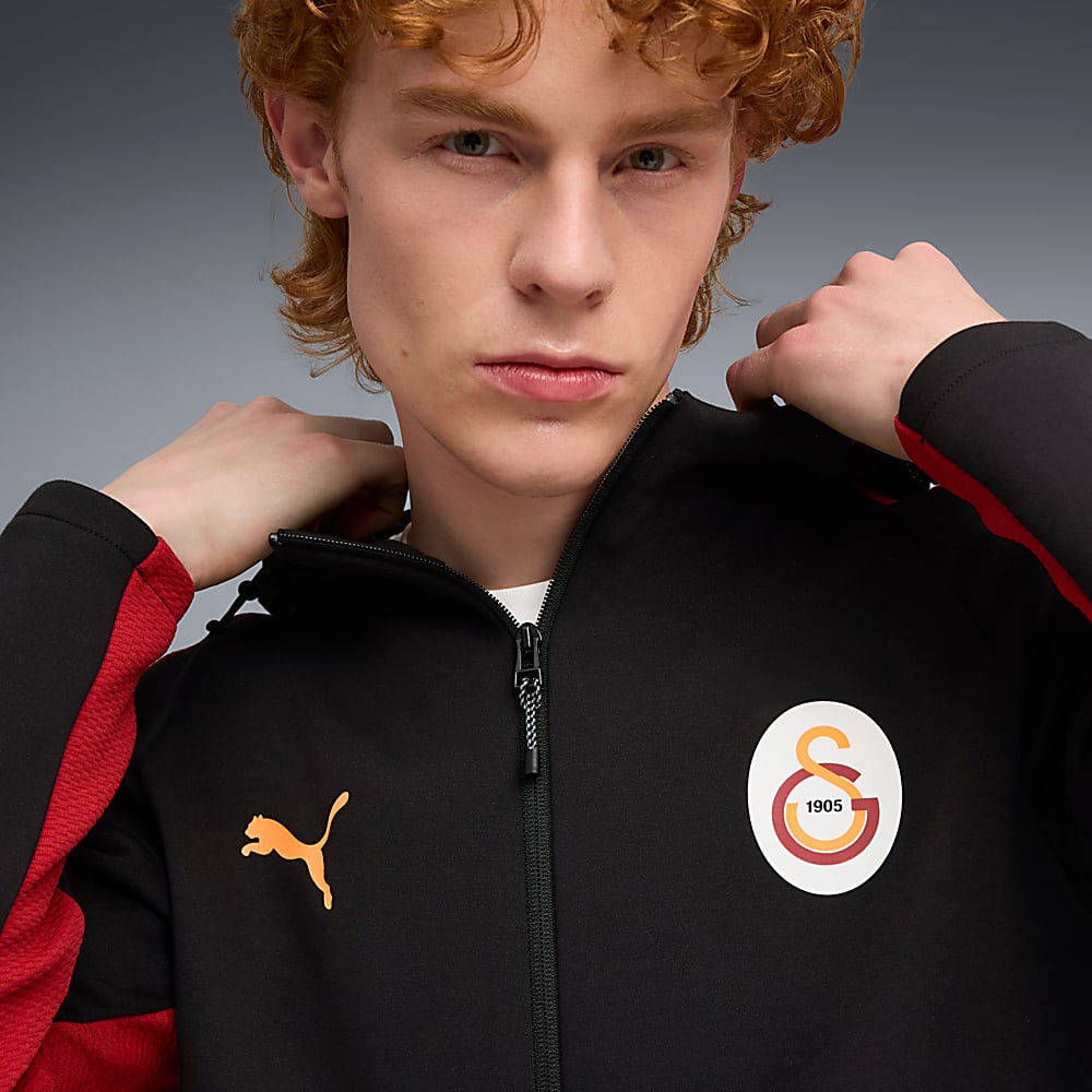 Görüntü Puma GALATASARAY EVOSTRIPE Erkek Kapüşonlu Ceket #2
