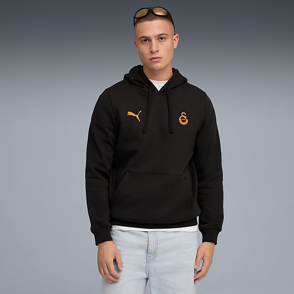 Görüntü Puma GALATASARAY FtblESSENTIALS Erkek Kapüşonlu SWEATSHIRT #1