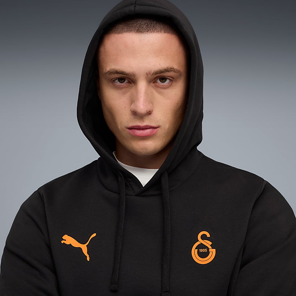 Görüntü Puma GALATASARAY FtblESSENTIALS Erkek Kapüşonlu SWEATSHIRT #2
