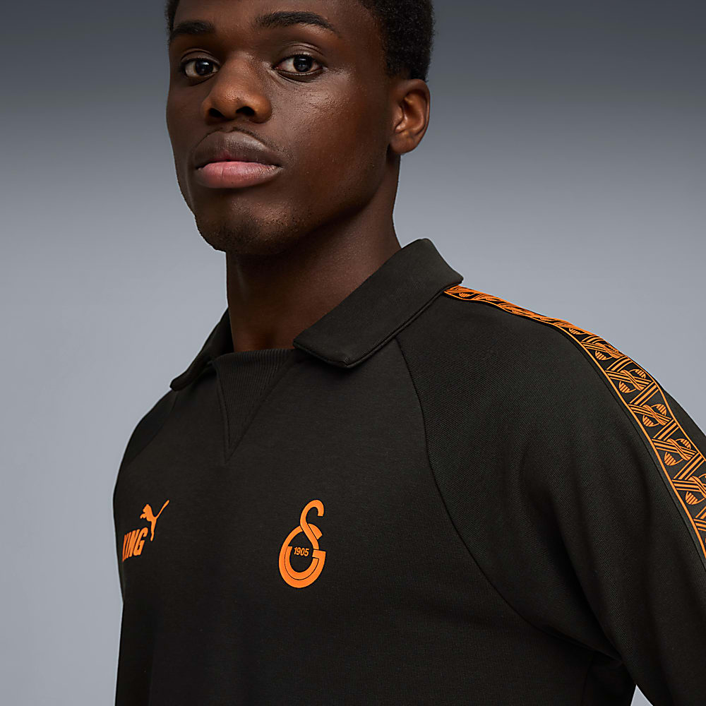 Görüntü Puma GALATASARAY KING Erkek Polo Yaka SWEATSHIRT #2