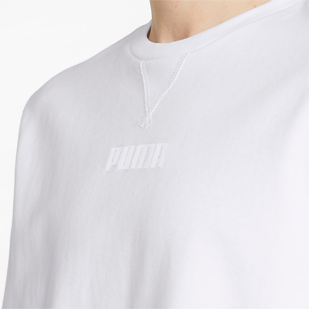 Modern Basics Baby Terry Erkek Ti ort Beyaz Puma Sku 848443 02 PUMA Turkiye Resmi Al veri Sitesi