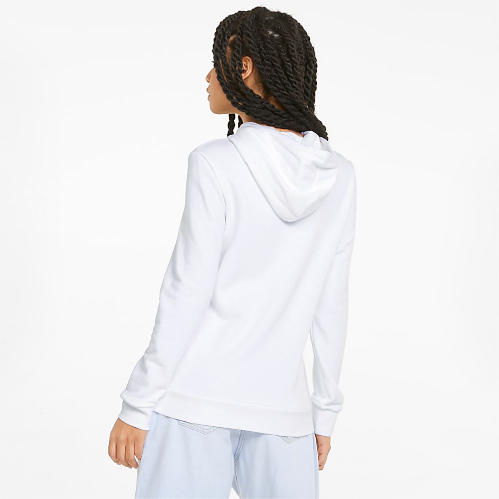 Görüntü Puma ESSENTIALS+ METALLIC Logo Kadın Kapüşonlu SWEATSHIRT #2
