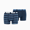 Görüntü Puma PUMA HERITAGE Çizgili Erkek Boxer 2'li Paket #1