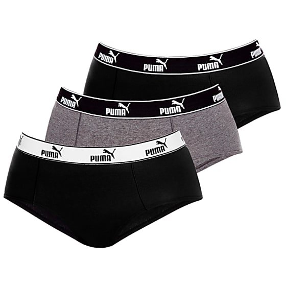 Görüntü Puma PUMA BASIC Kadın Şort Külot 3'lü Paket