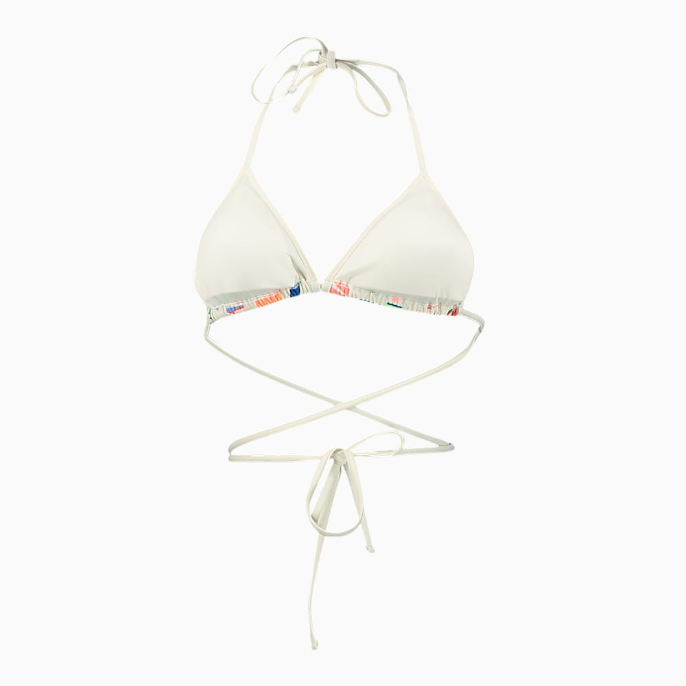 Görüntü Puma PUMA SWIM Kadın Wrap Around Üçgen Bikini Üstü #2