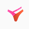 Görüntü Puma PUMA SWIM Colourblock Kadın V-Kesim Bikini Altı #1