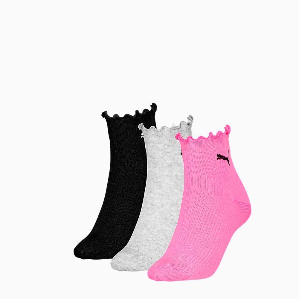Görüntü Puma PUMA Kadın Quarter Çorap 3'lü Paket #1
