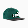Gorro de visera plana ESS con logotipo N.º 1, PUMA Black-Dark Myrtle, small-PER