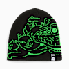 Gorro beanie PUMA x RIPNDIP, PUMA Black-Fluro Green Pes, small-PER