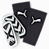 Canilleras de fútbol de manga ULTRA Flex, PUMA Black-PUMA White, small-PER