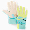 FUTURE Match Negative Cut Soccer Goalkeeper Gloves, Electric Peppermint-Fast Yellow, small