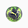 Pelota de fútbol Orbita 7, Yellow Alert-Green Glare-Galactic Gray, small-PER