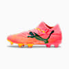 FUTURE 7 ULTIMATE Firm Ground/Artificial Ground Men's Soccer Cleats, Sunset Glow-PUMA Black-Sun Stream, small-PER