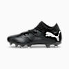 Chimpunes FUTURE 7 MATCH FG/AG para hombre, PUMA Black-PUMA White, small-PER