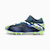 Chimpunes FUTURE 7 MATCH FG/AG unisex, Gray Skies-PUMA White-Fizzy Apple, small-PER