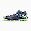 Chimpunes FUTURE 7 MATCH MG unisex, Gray Skies-PUMA White-Fizzy Apple, small-PER