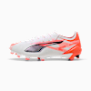 Chimpunes ULTRA 5 ULTIMATE FG, PUMA White-PUMA Black-Glowing Red, small-PER