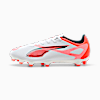 Chimpunes ULTRA 5 PLAY FG/AG unisex, PUMA White-PUMA Black-Glowing Red, small-PER
