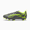Chimpunes para juniors ULTRA 5 PLAY FG/AG, Matte Aged Silver-Yellow Alert-Puma Aged Silver, small-PER