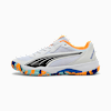 Zapatillas de pádel NOVA Court unisex, PUMA White-PUMA Black-Vivid Blue-Heat Fire, small-PER
