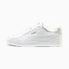 Zapatillas Puma Shuffle unisex, Puma White-Puma White-Puma Team Gold, small-PER