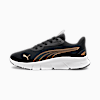 Zapatillas de running FlexFocus Lite Modern unisex, PUMA Black-PUMA Gold, small-PER