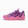 Zapatillas PUMA HOOPS x TORTUGAS NINJA MB.03 Lo Krang unisex, Ultra Violet-Fast Pink-Speed Yellow, small-PER