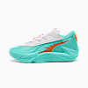 Zapatillas para juniors Scoot Zeros II - Green Light, Aquatic-Orange Poppy, small-PER
