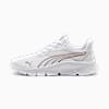 Zapatillas de running Flexfocus Lite Modern Woven unisex, PUMA White-Rose Gold, small-PER