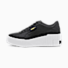 Zapatillas Cali Wedge para mujer, Puma Black-Puma White, small-PER