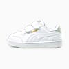 Zapatillas para bebés Shuffle V, Puma White-Puma White-Gray Violet-Puma Team Gold, small-PER
