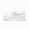 Zapatillas Mayze Stack para mujer, PUMA White-Sedate Gray, small-PER