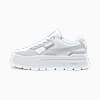 Zapatillas Mayze Stack Luxe para mujer, PUMA White-Silver Mist, small-PER