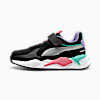 Zapatillas para niños RS-X Metallic Alternative Closure+, PUMA Black-PUMA Silver, small-PER
