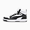Zapatillas Rebound unisex, PUMA White-PUMA Black-Shadow Gray-PUMA White, small-PER
