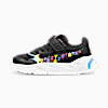 Zapatillas para niños Trinity PUMA x TROLLS, PUMA Black-PUMA Green-Ultraviolet-Blue Skies, small-PER